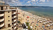 КК 'Слънчев бряг' времето уеб камера хотел 'Голдън Ина' - плаж 'Румба Бийч' на Черно море (Hotel 'Golden Ina' - 'Rumba Beach'), kamerite Free-WebCamBG
