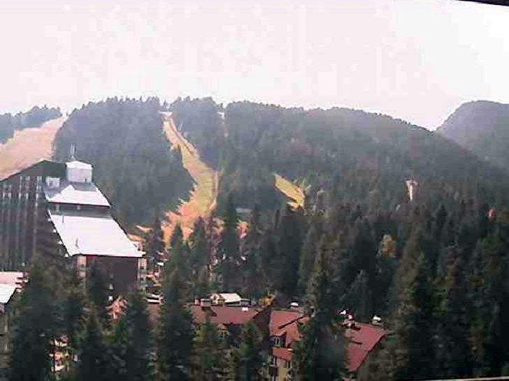 Боровец времето уеб камера от хотел 'Самоков' панорама и ски писти Free-WebCamBG