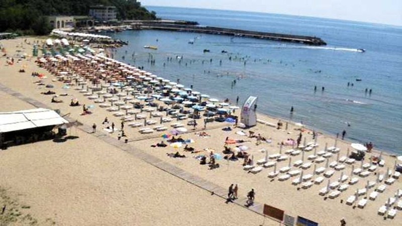 Китен времето уеб камера залив южен плаж 'Урдовиза', пристанище, порт, бряг Черно море, kamerite Free-WebCamBG