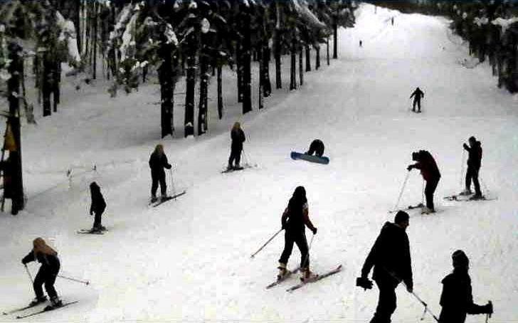 Местност 'Узана' времето уеб камери ски писти 'Горското' и 'Завоя', Габровски балкан, Стара планина Free-WebCamBG