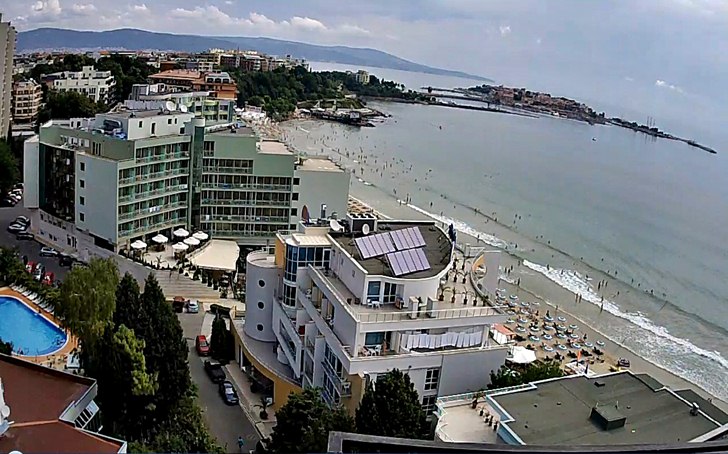 Несебър времето уеб камера залив южен плаж, бряг Черно море kamerite Free-WebCamBG