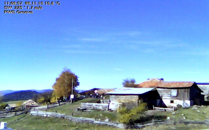 Село Орцево времето уеб камера ферма Родопи планина Free-WebCamBG