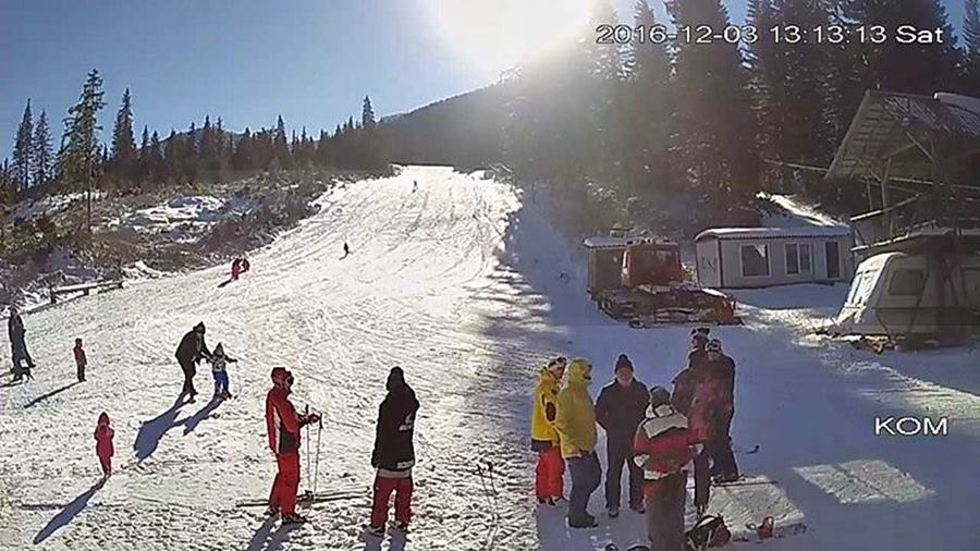 Хижа 'Ком' времето уеб камера ски писта местност 'Покоя', под връх 'Ком', Стара планина, kamerite Free-WebCamBG