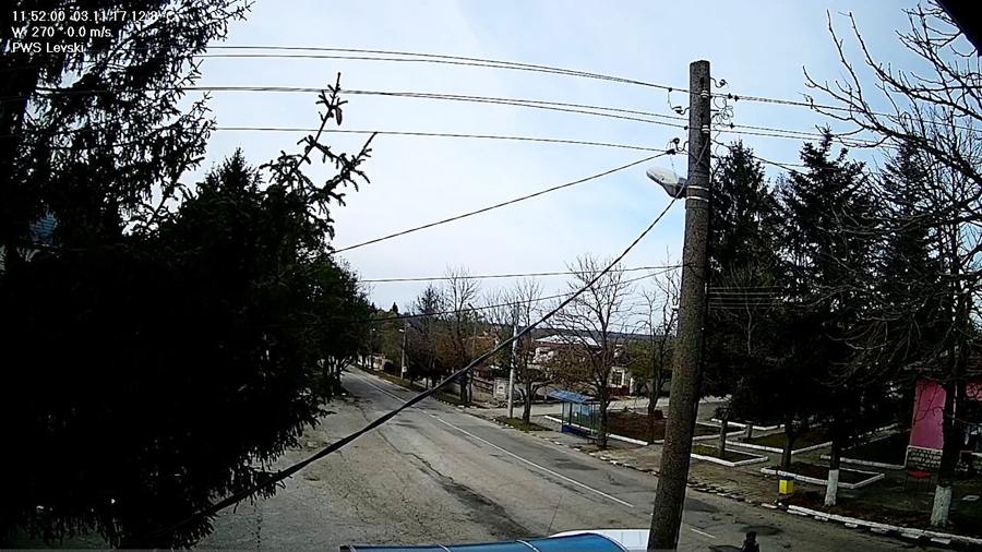 Село Левски времето уеб камера  двор с метеорологична станция, община Суворово, област Варна, kamerite Free-WebCamBG