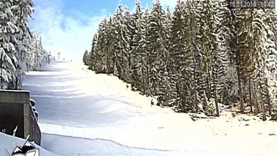 Осогово времето уеб камера ски писта 'Людмил Янков', комплекс, сноуборд, лифт и фън-парк , kamerite Free-WebCamBG
