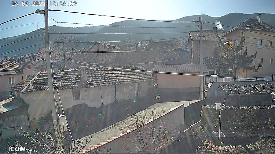 Село Лозен времето уеб камера улица и Лозенска планина от метеостанция, kamerite Free-WebCamBG
