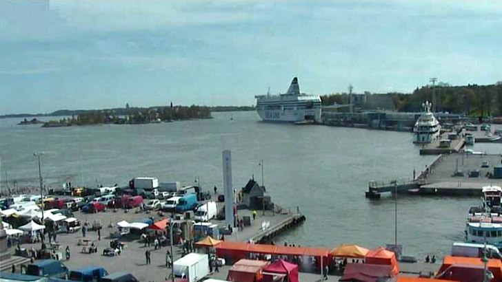 Хелзинки времето уеб камера Южно пристанище порт столица Финландия Free-WebCamBG