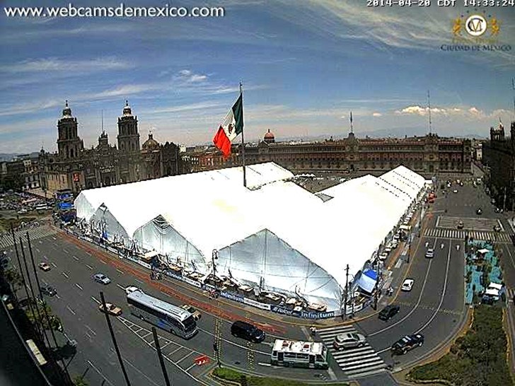 Мексико Сити времето уеб камера Център улици столица Мексико Free-WebCamBG