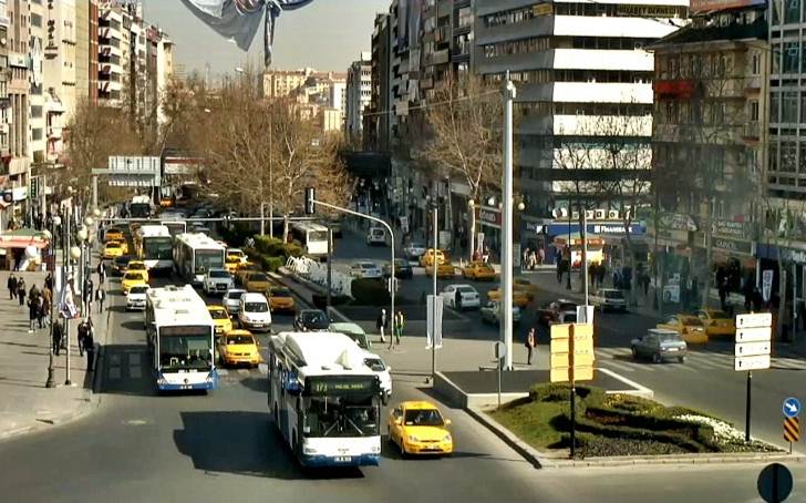 Анкара времето уеб камера трафик улици булевард на живо панорама столица Турция live Ankara Turkey Free-WebCamBG