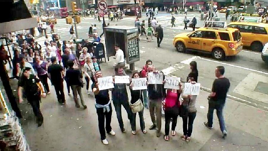 Ню Йорк (NY) времето уеб камера площад 'Таймс Скуеър' ('Times Square'), САЩ (USA), kamerite Free-WebCamBG