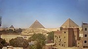 Гиза времето уеб камера пирамиди, сфинкс, некропол платото Гиза, Сахара, Египет, kamerite Free-WebCamBG