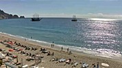 Алания (Alanya) времето уеб камера плаж 'Клеопатра', Средиземно море, Турция (Turkey), kamerite Free-WebCamBG