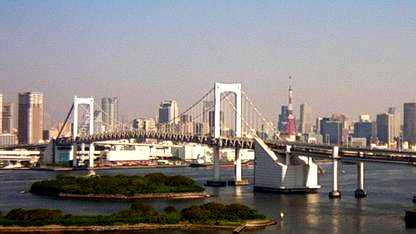 Токио времето уеб камера Център мост на дъгата 'Rainbow' и кула 'Токио Скайтрий', столица Япония, kamerite Free-WebCamBG