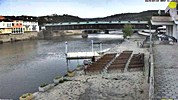 Ловеч времето уеб камера покрит мост над река Осъм, който свързва новата част на града с АИР 'Вароша' (Архитектурно-исторически резерват), старинен възрожденски квартал, кей, плаж, бряг Free-WebCamBG