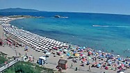 Село Лозенец времето уеб камера панорама 'Централен' плаж на Черно море, kamerite Free-WebCamBG