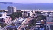 Слънчев бряг времето уеб камера хотел 'Кубан' център комплекс мостик плаж Черно море Free-WebCamBG