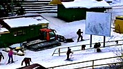 Ски писта 'Витошко лале', долна лифт станция 'Лалето' времето уеб камера до хижа 'Алеко' ('Щастливеца'), Витоша планина, kamerite Free-WebCamBG